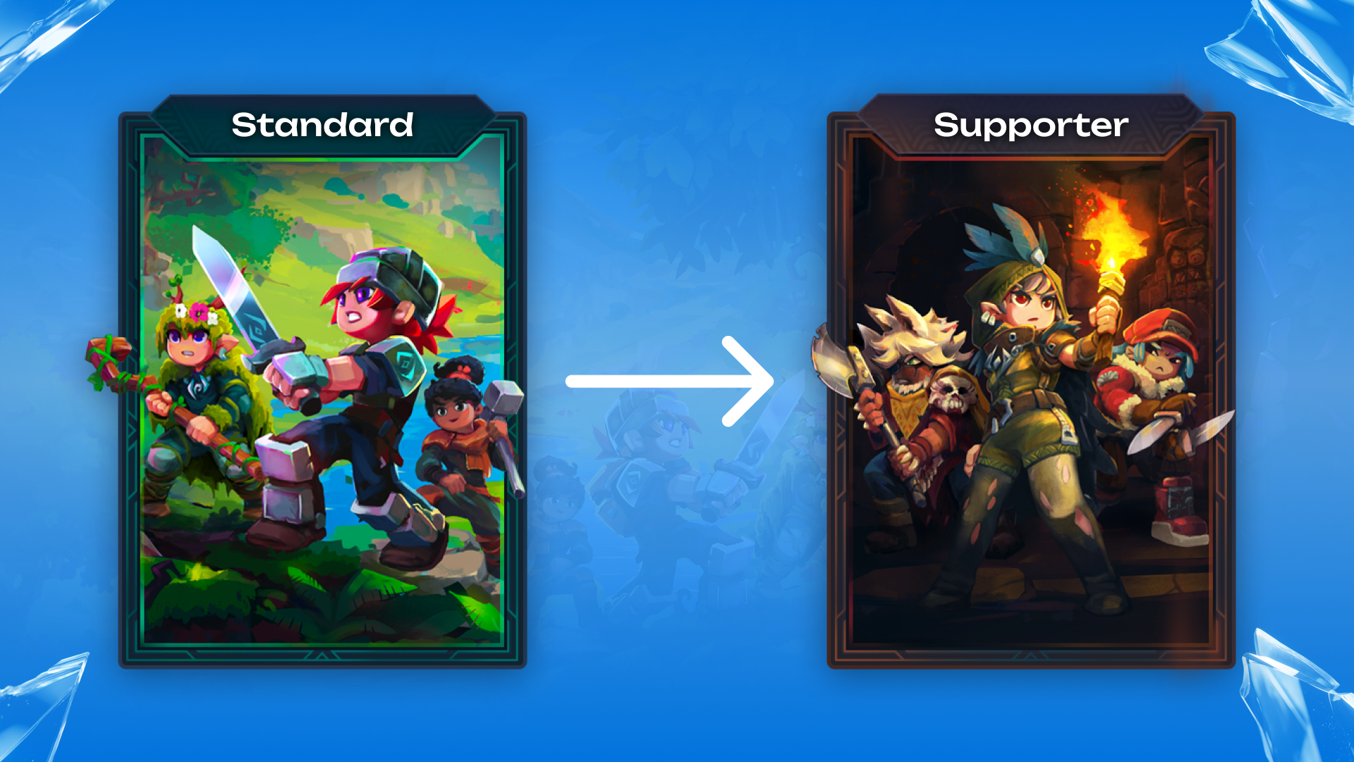 Hytale: Standard → Supporter